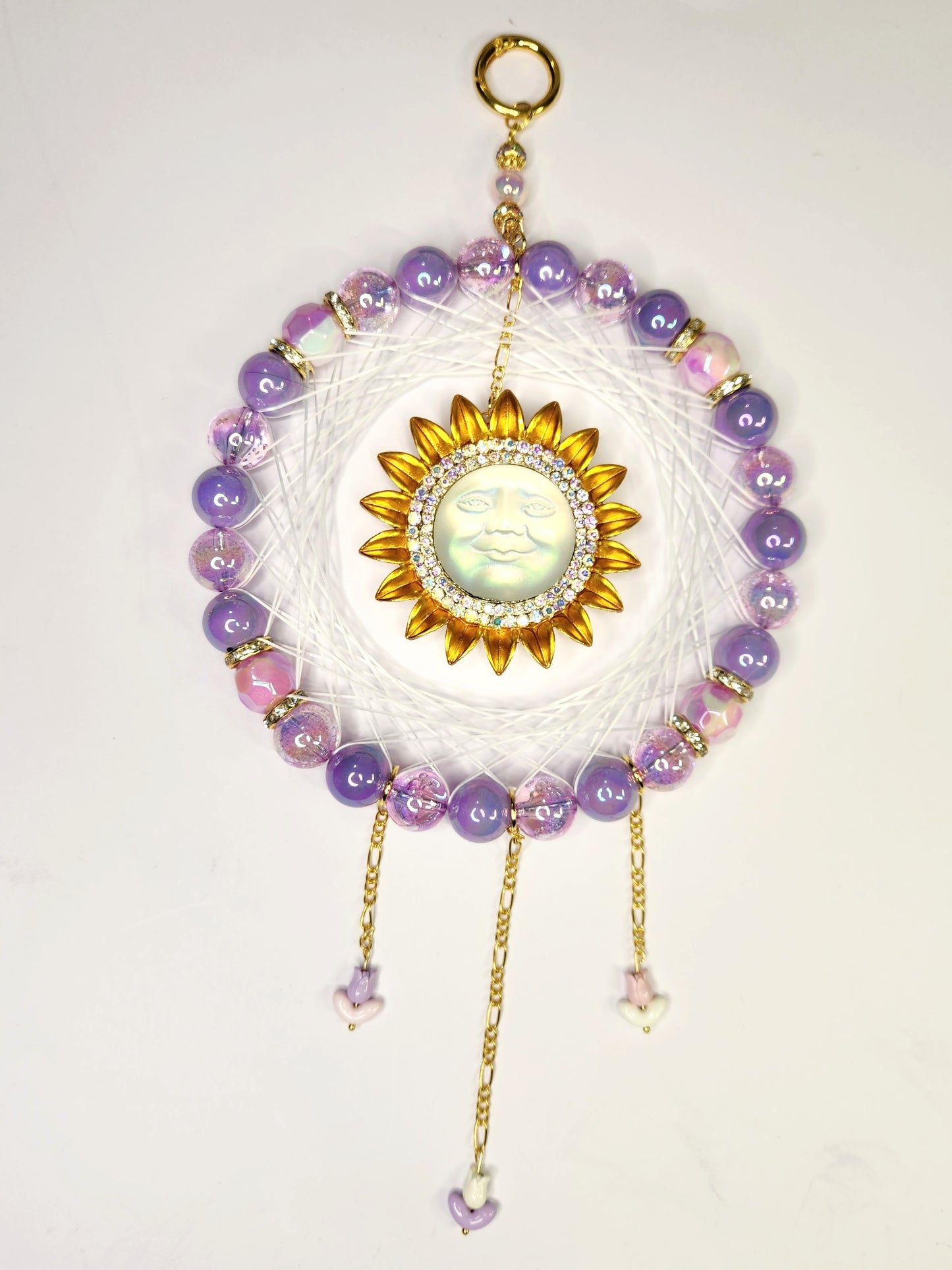 Purple Sun Dreamcatcher