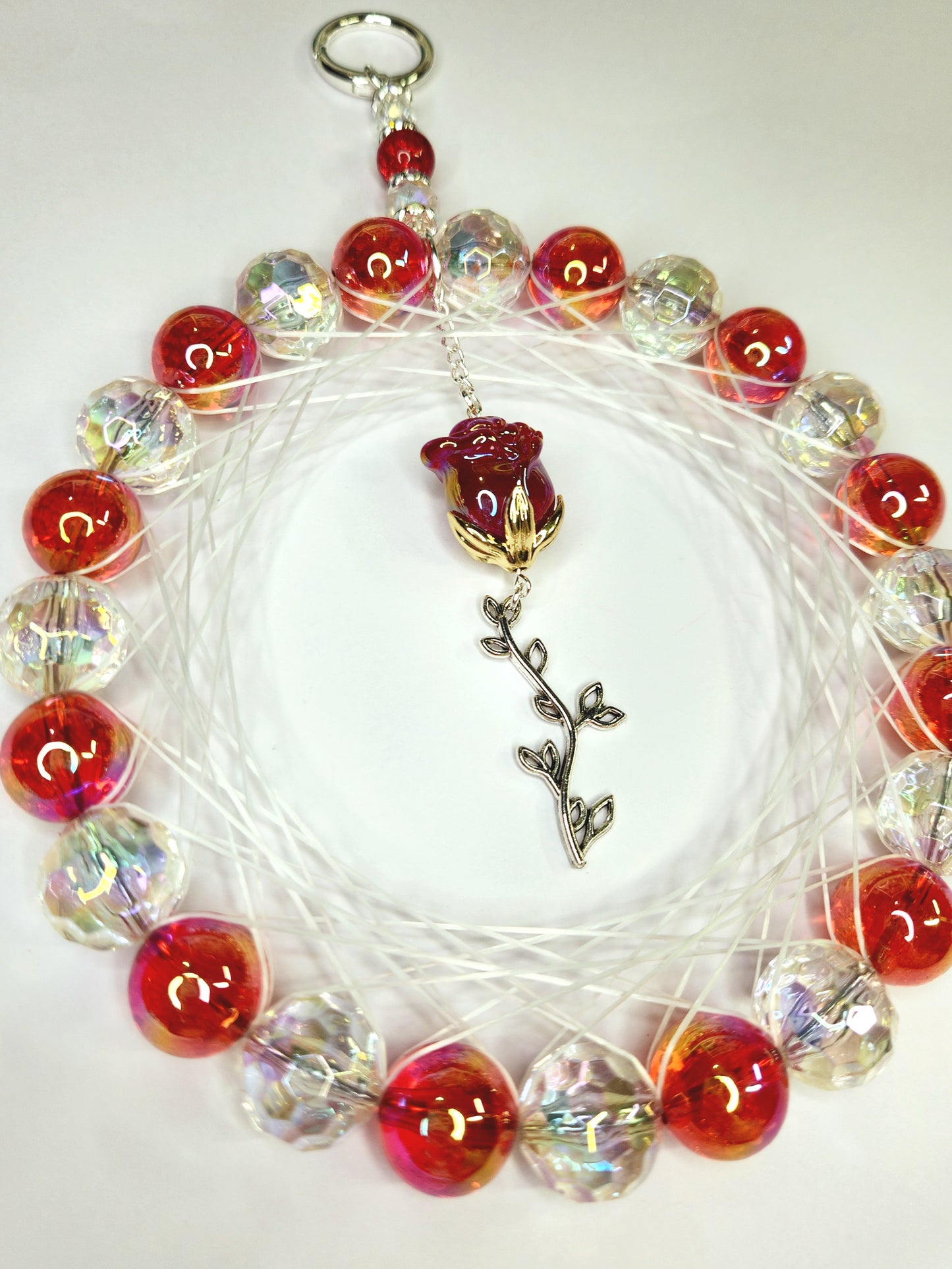 Red Rose Dreamcatcher