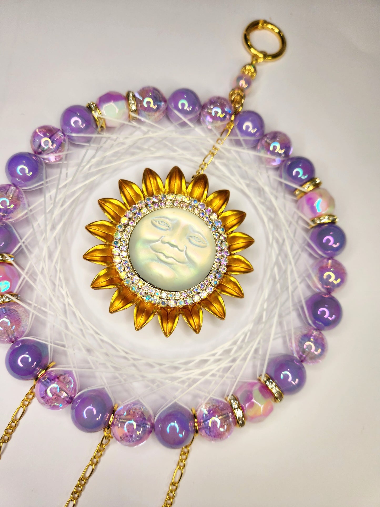 Purple Sun Dreamcatcher
