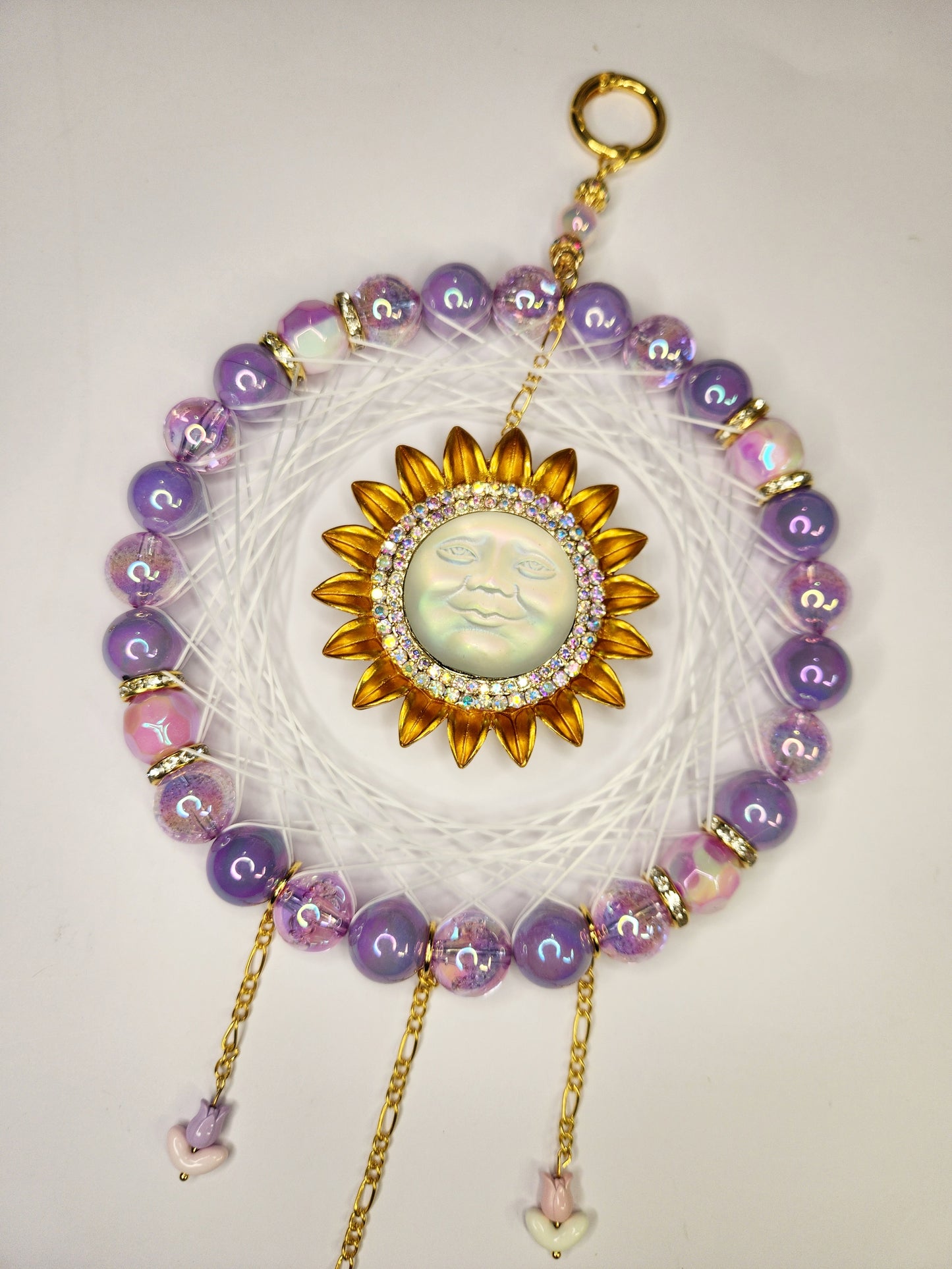 Purple Sun Dreamcatcher