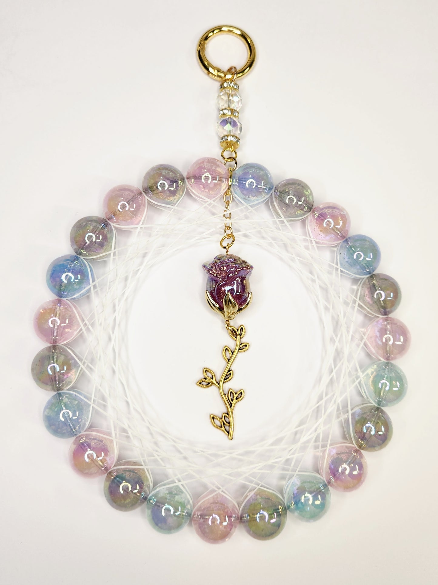 Pastel Rose Dreamcatcher