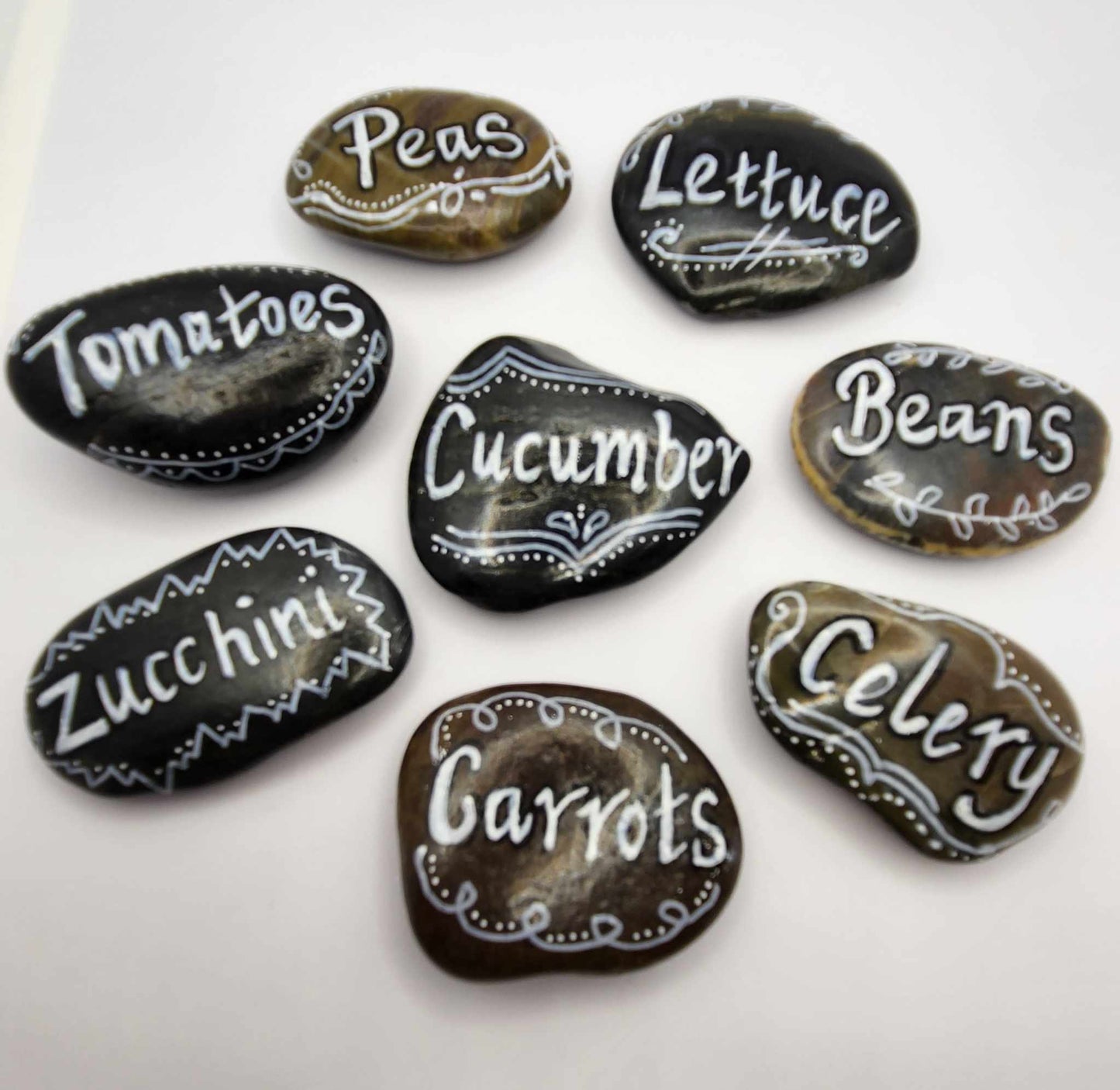 Vegetable Garden Markers set