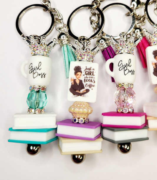 Bookish Keychains