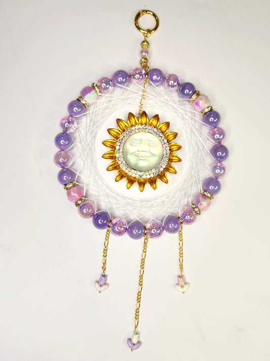 Purple Sun Dreamcatcher