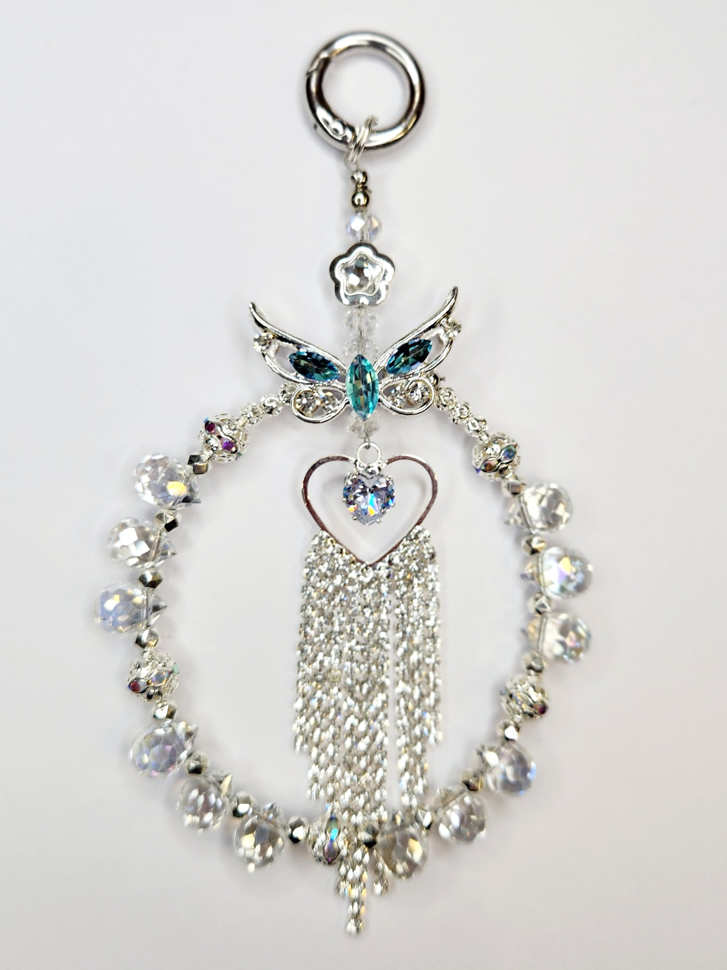 Glass Bag/Phone Charms