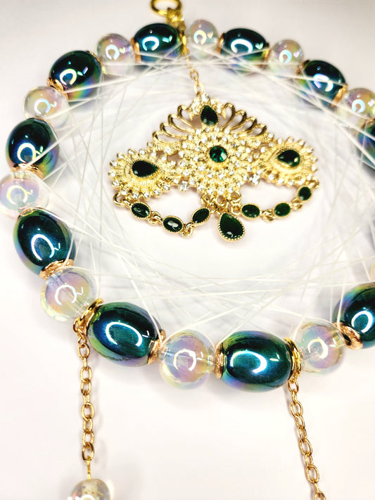 Elegant Emerald Green Dreamcatcher