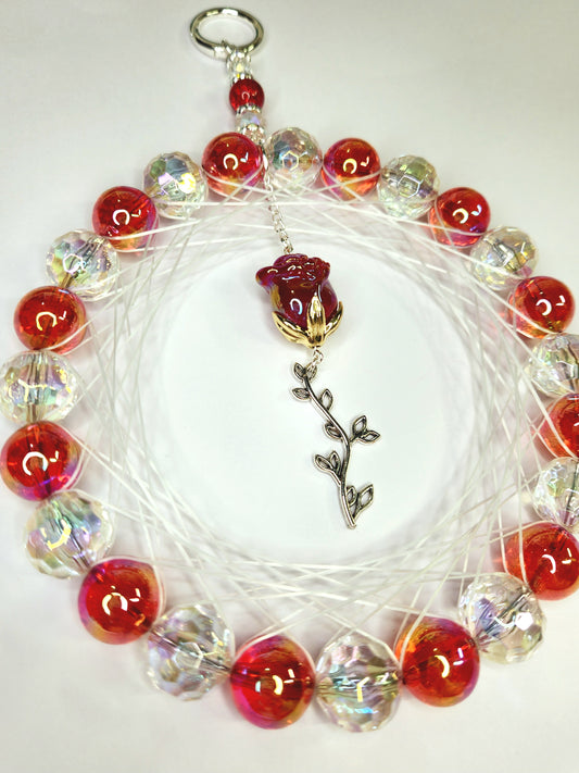 Red Rose Dreamcatcher