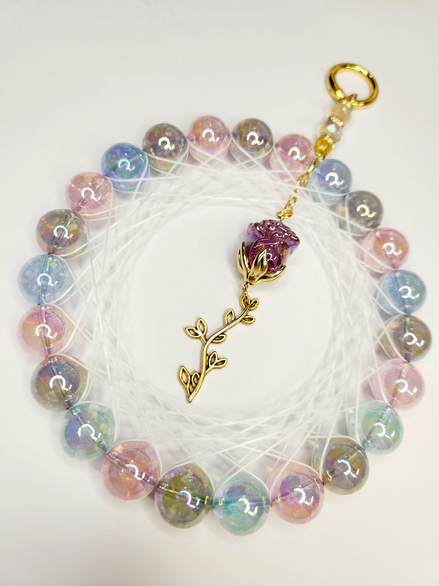 Pastel Rose Dreamcatcher