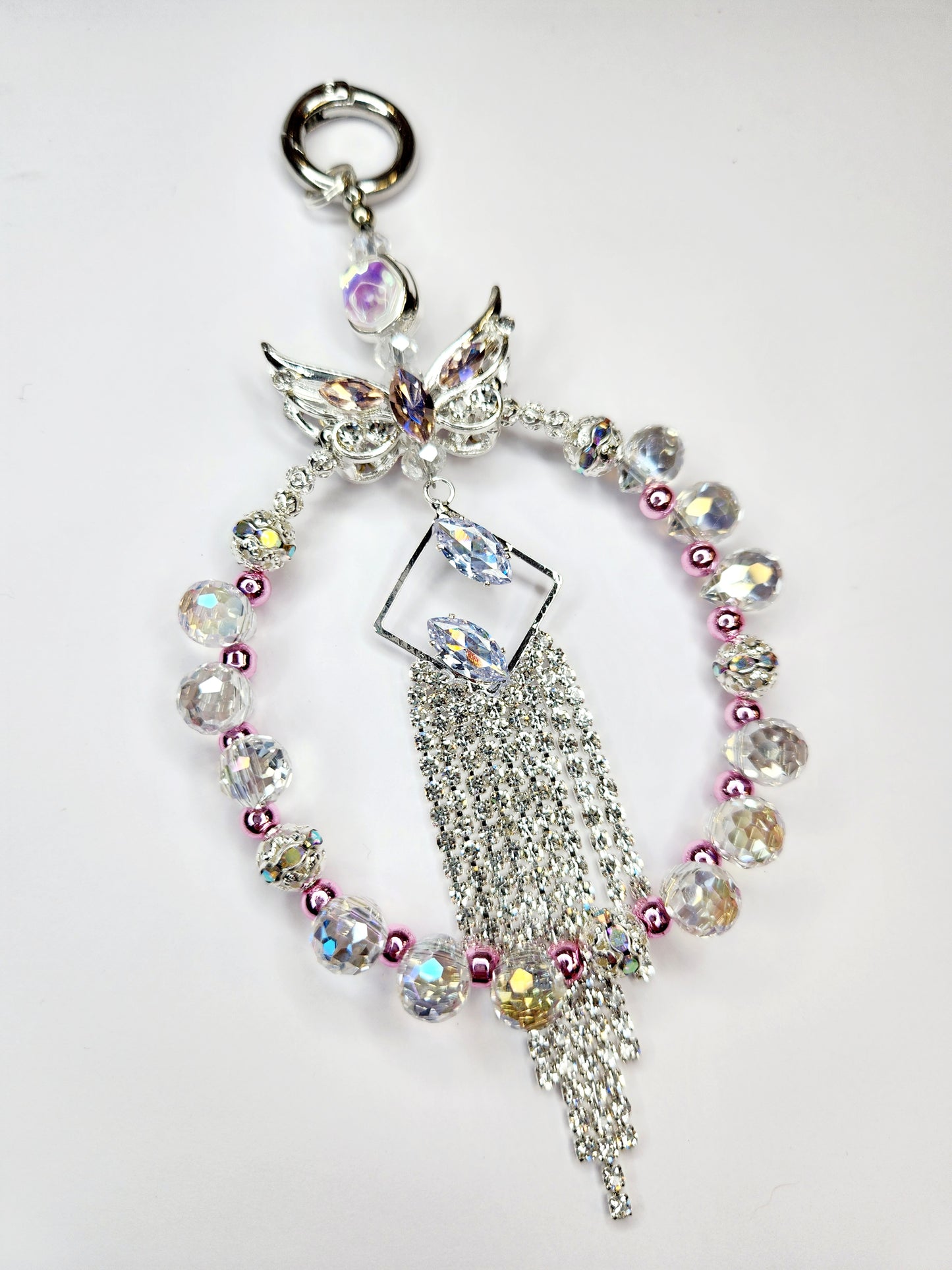 Glass Bag/Phone Charms