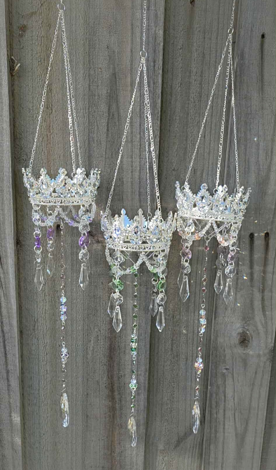 Design 2 Large Crown Suncatchers