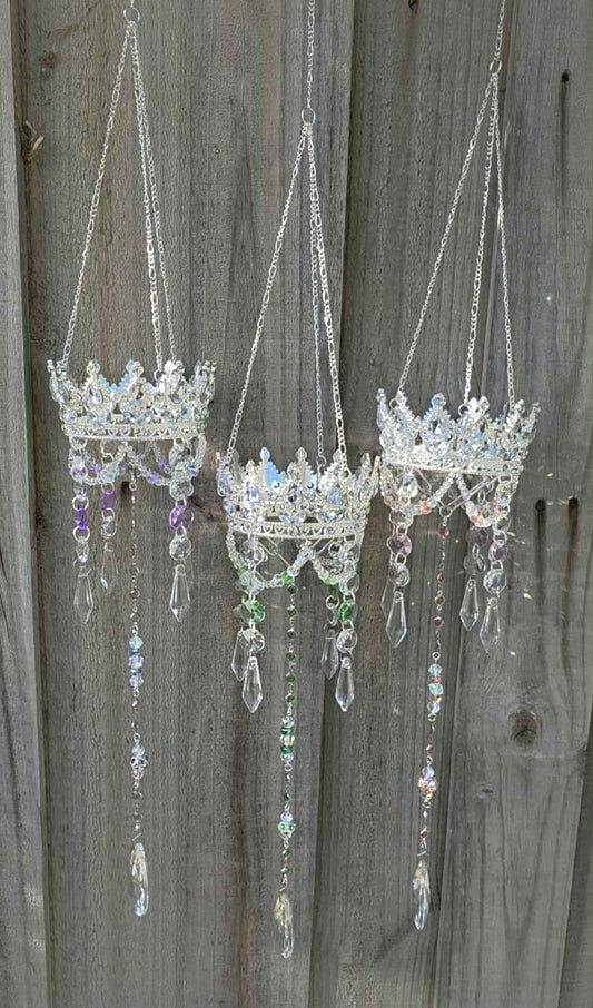 Design 2 Large Crown Suncatchers