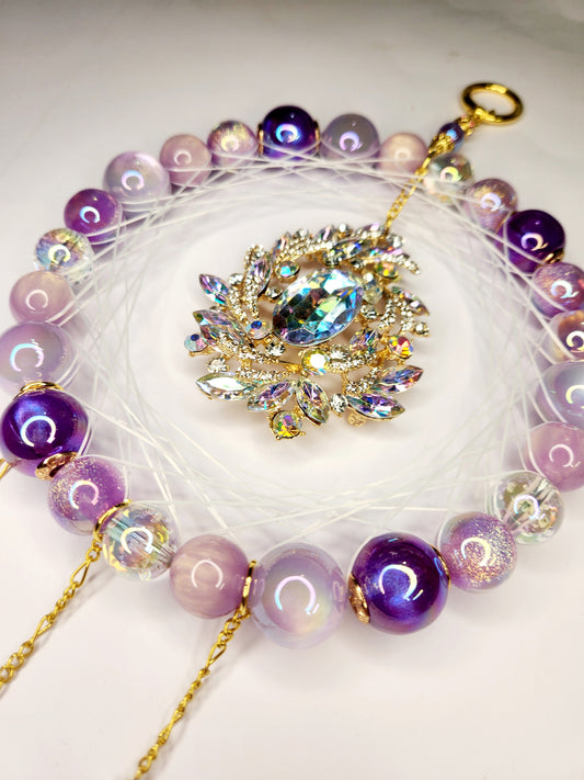Purple & Gold Stunner