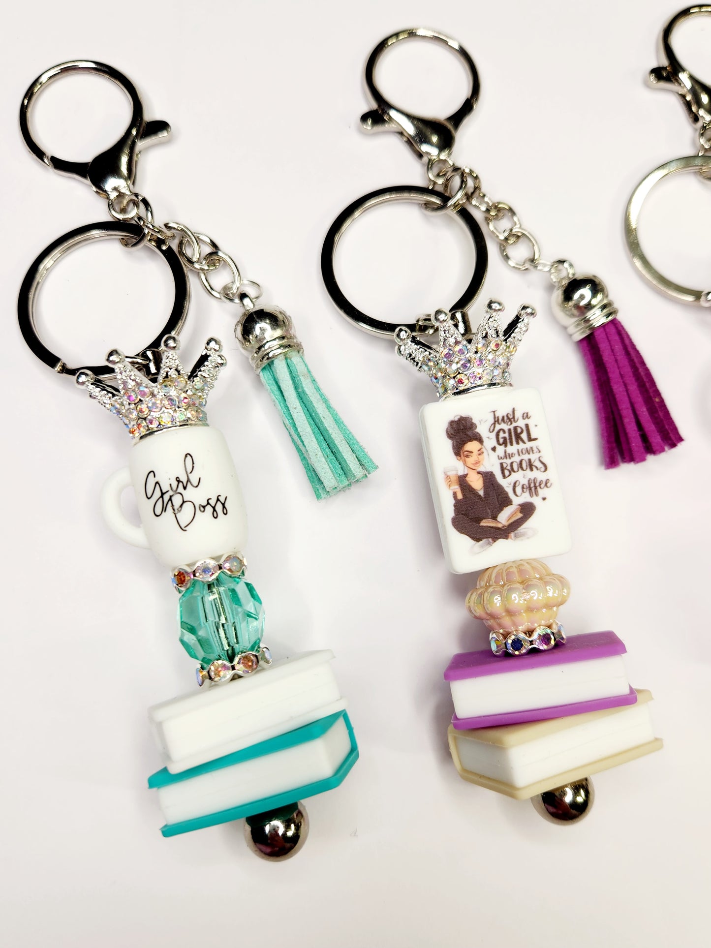 Bookish Keychains
