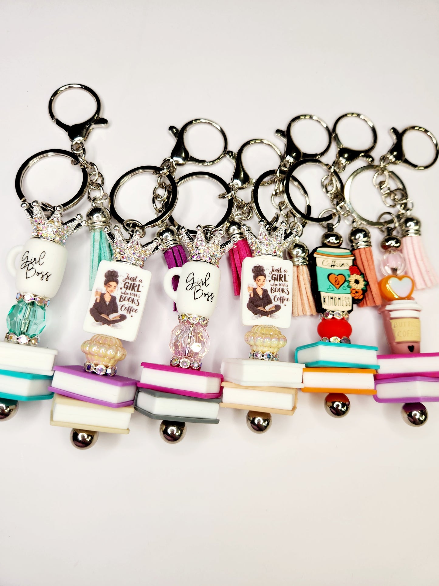Bookish Keychains