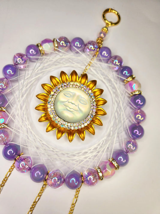 Purple Sun Dreamcatcher