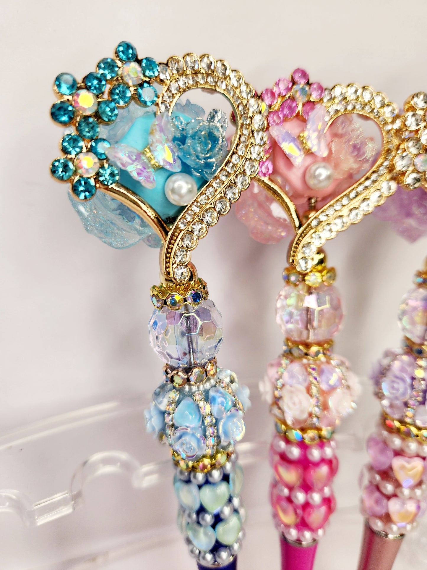 Blinged Out Hearts