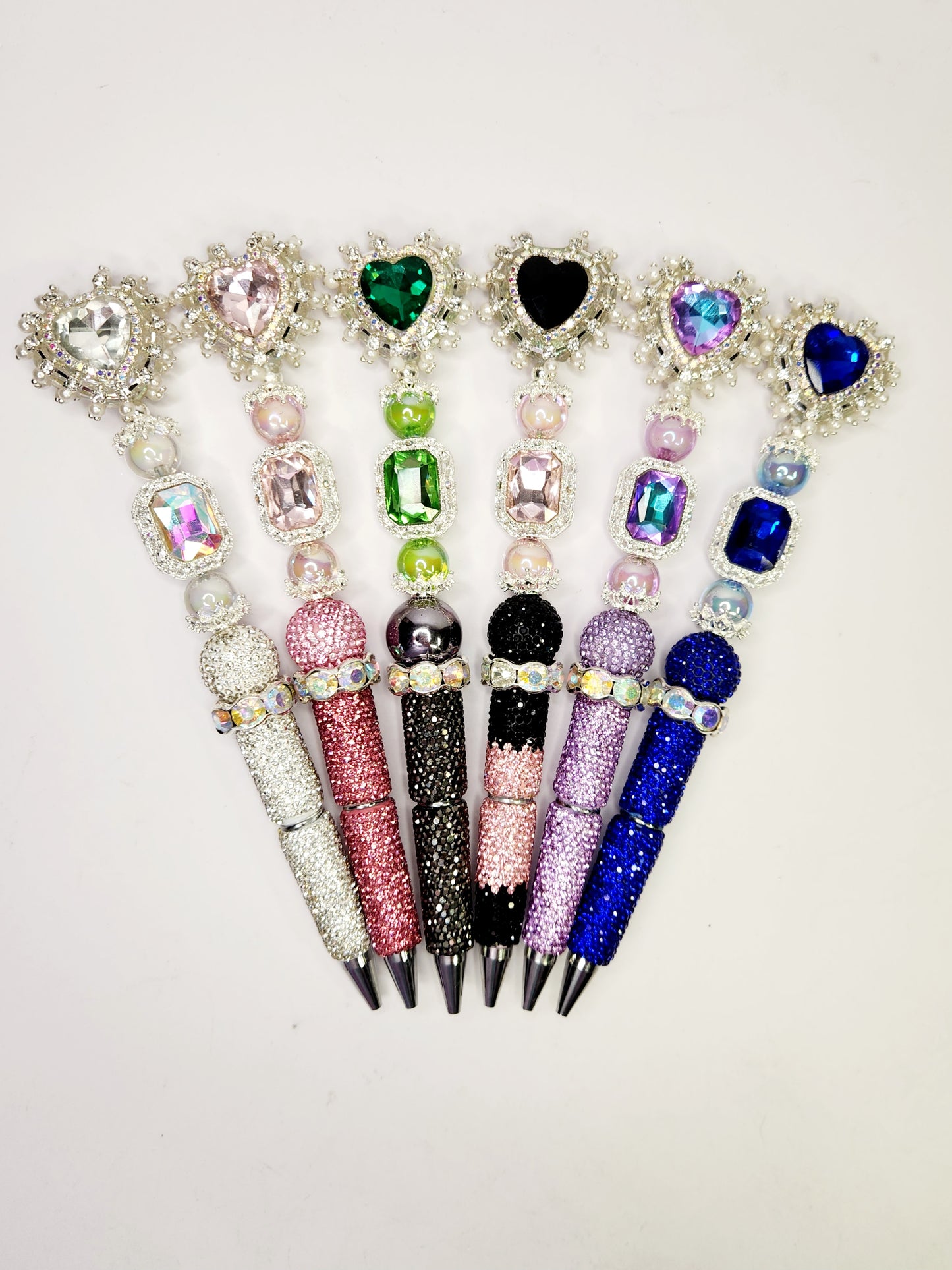Fancy Heart Pens (Extended Length)