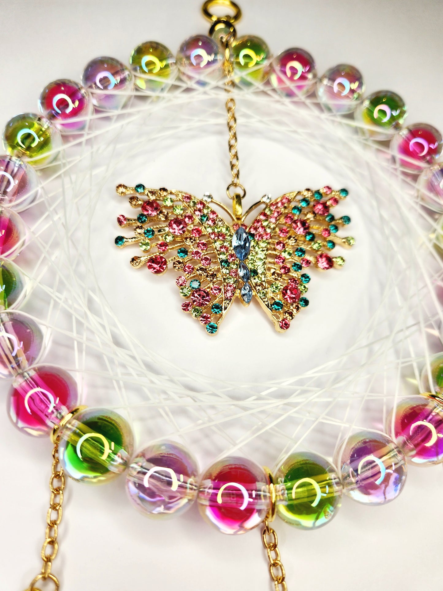 Colourful Butterfly Dreamcatcher