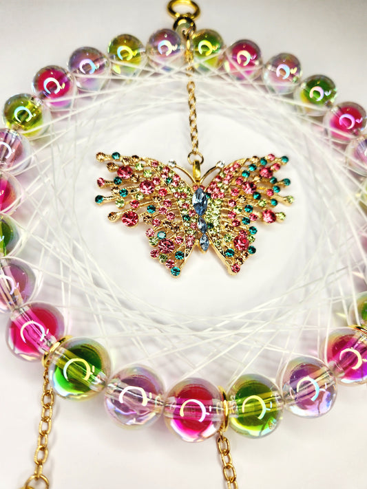 Colourful Butterfly Dreamcatcher