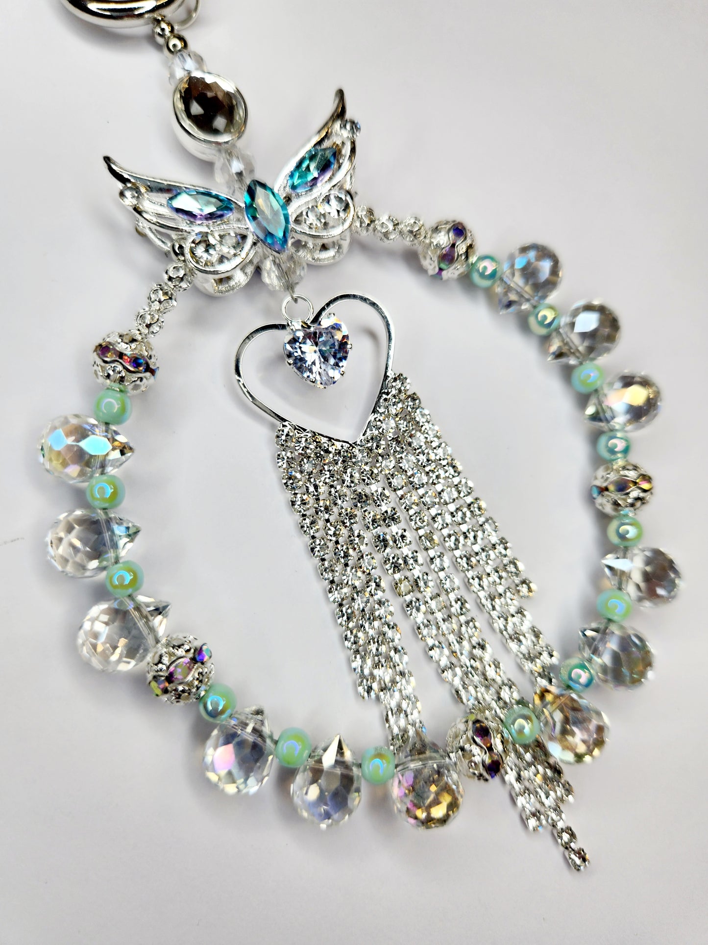 Glass Bag/Phone Charms