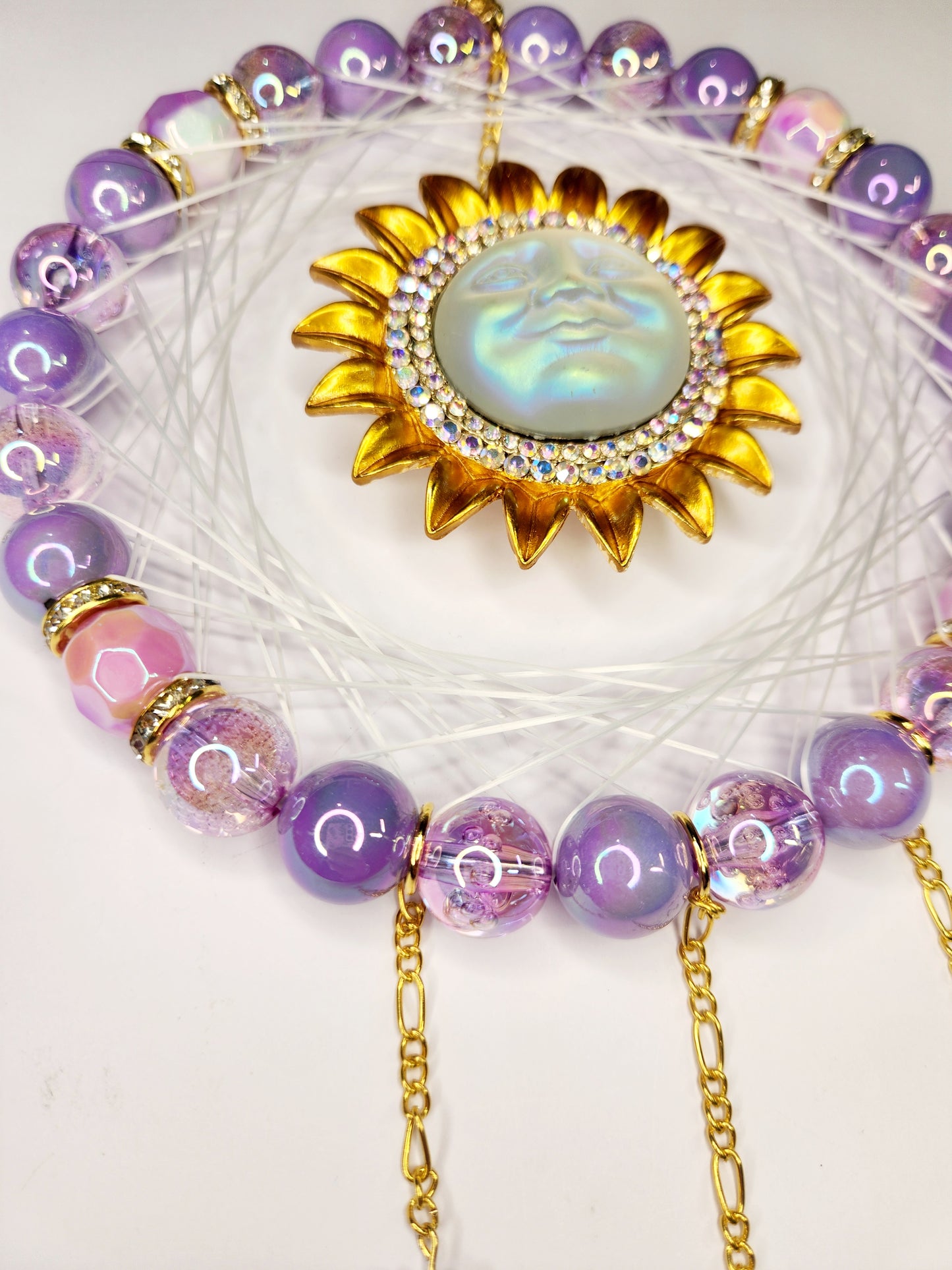 Purple Sun Dreamcatcher