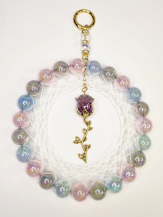 Pastel Rose Dreamcatcher