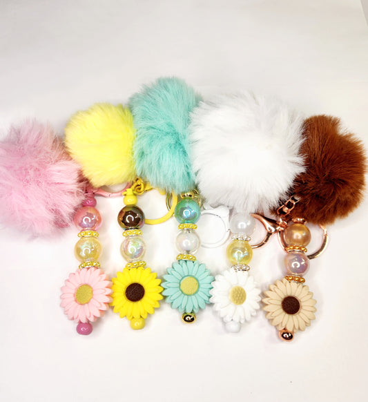 Sunflower Keychains