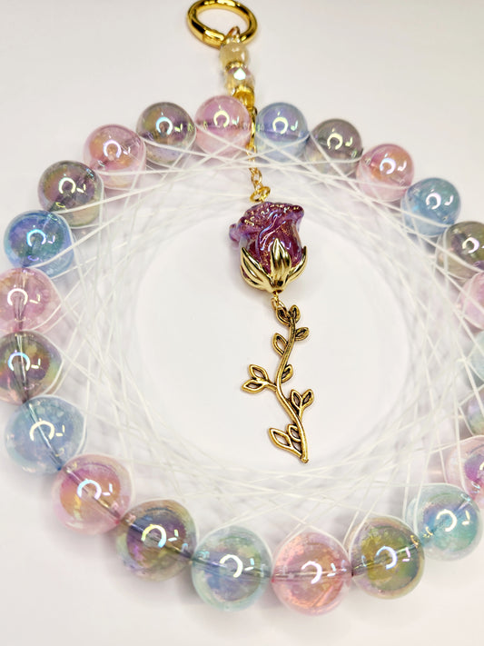 Pastel Rose Dreamcatcher
